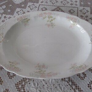 Lg Holiday Serving Platter Alfred Meakin Kenmare Pattern Replacement China
